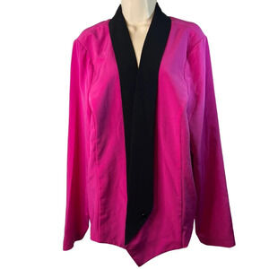 Kardashian Kurves Hot Pink Blazer NWOT Womens Size 24W‎